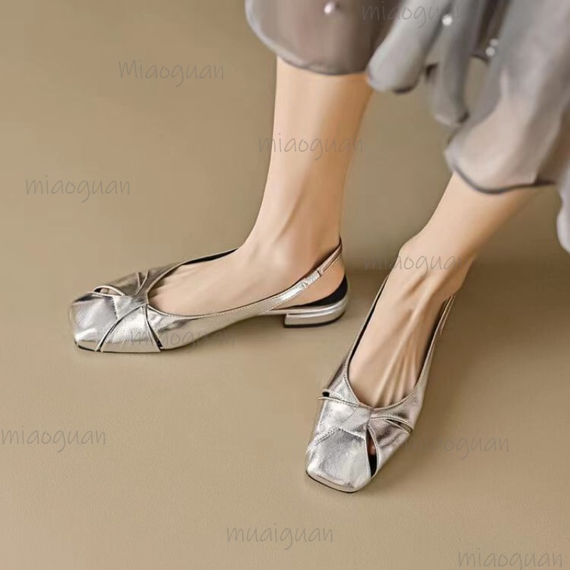 غطاء تو كعب منخفض مضخات الصناد - مراجعة Casual Sandal Leather وسعره