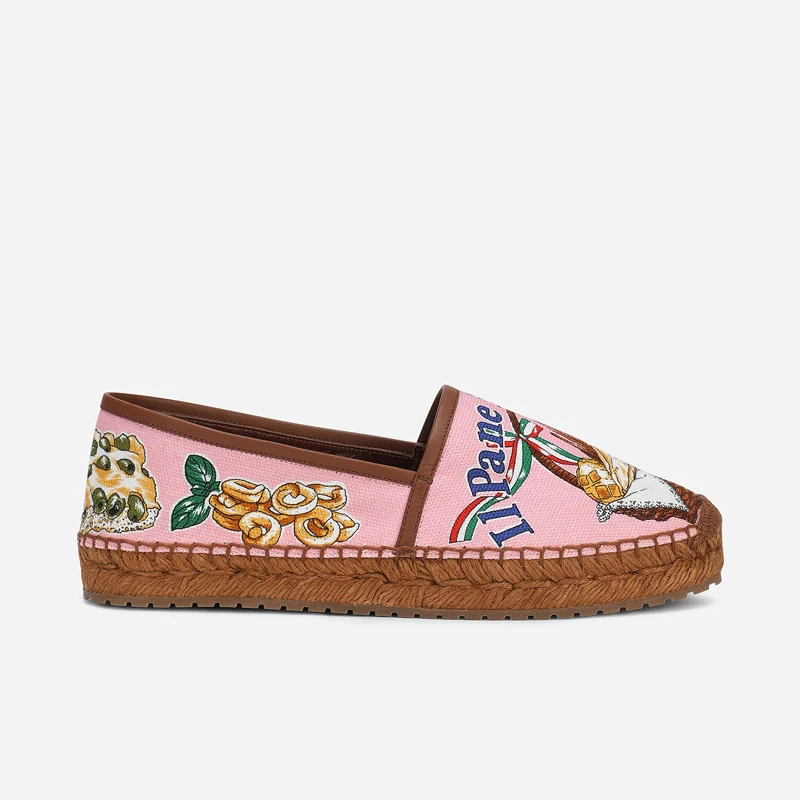 ليوبارد نمط المنسوجة وحيد حذاء - مراجعة Espadrille Slip On وسعره